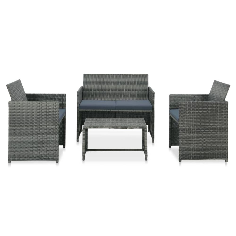 VIDAXL SALON DE JARDIN 4 34-(917517)