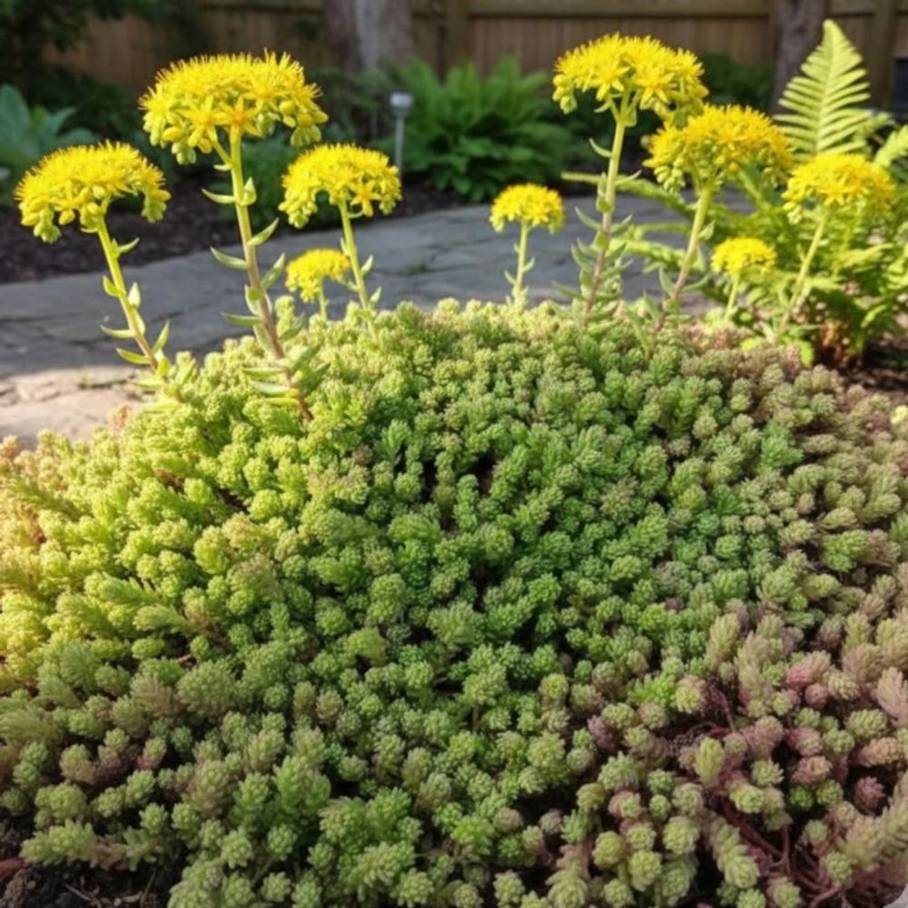 Orpin d'espagne, sedum lot de 3 godets