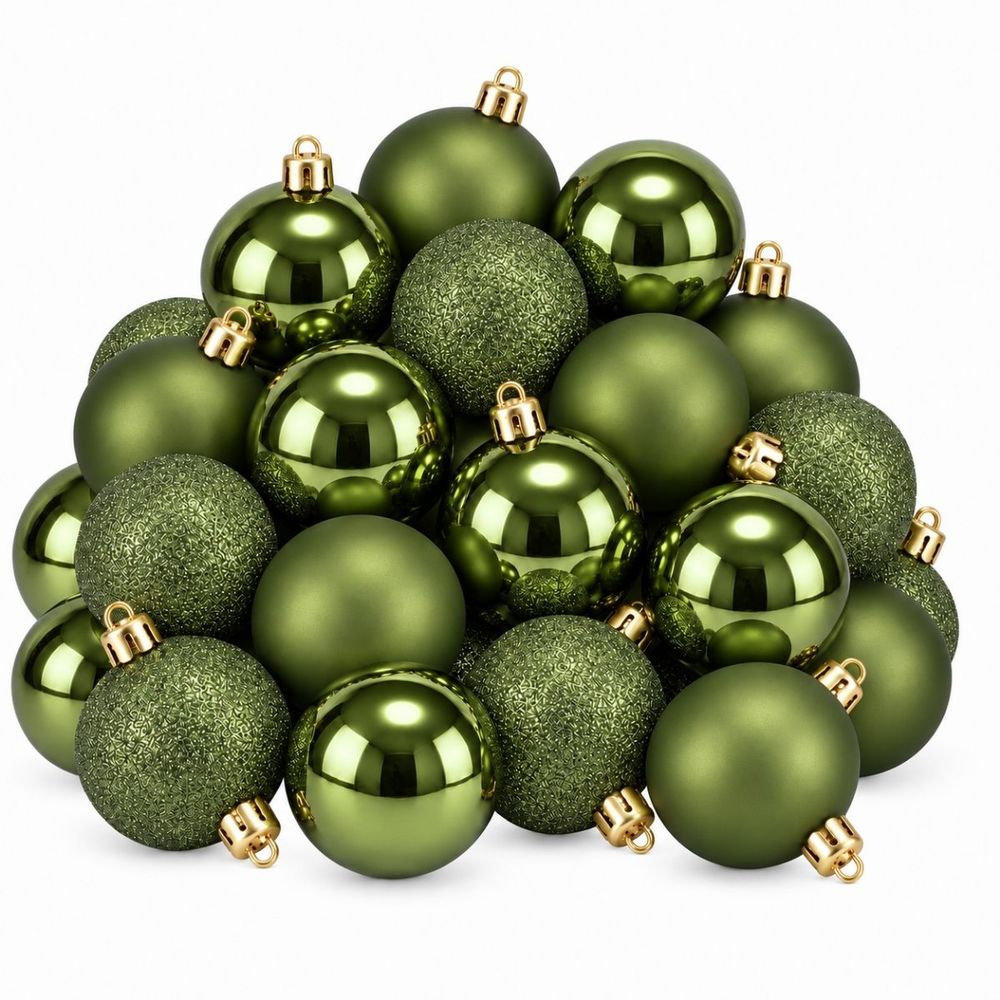 Babe de noël memike249/00230 set de 27 h8x8cm - vert