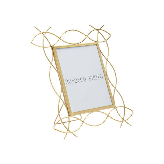 Cadre photo déco en métal