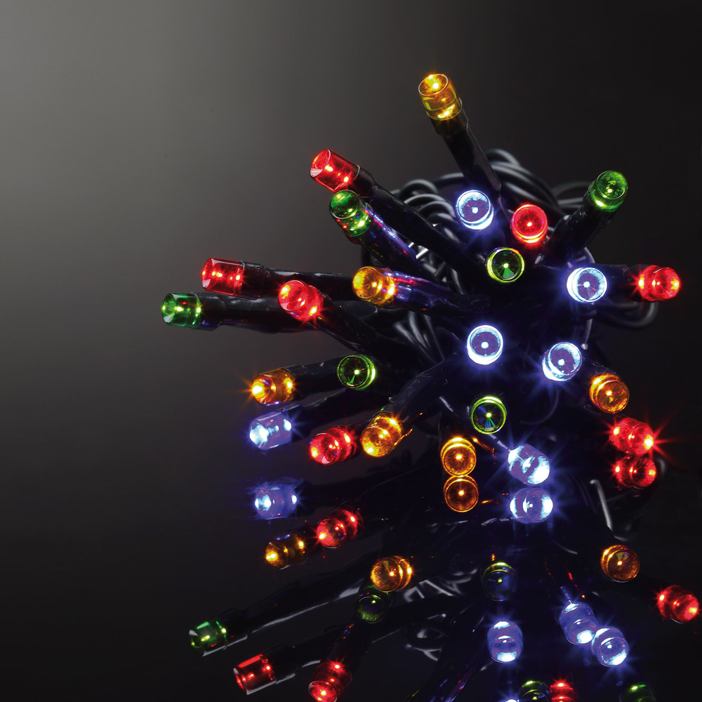 Guirlande exterieur 288 led 24 m multicouleur