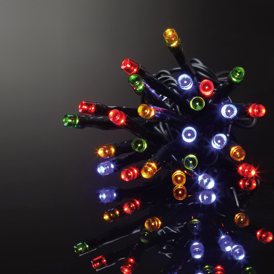 Guirlande exterieur 288 led 24 m multicouleur