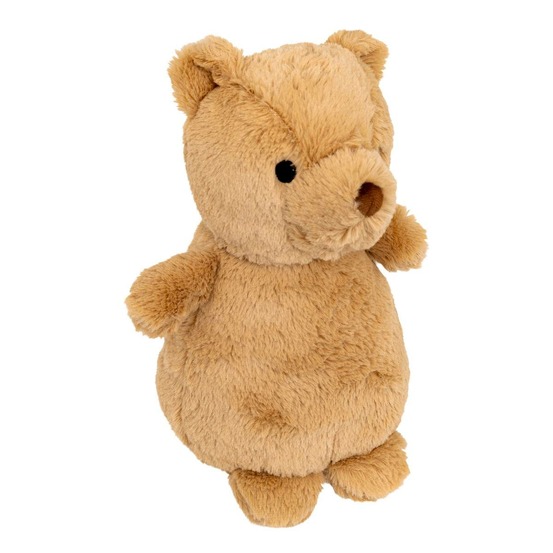 Veilleuse à pile multifonctions h.27cm peluche marron