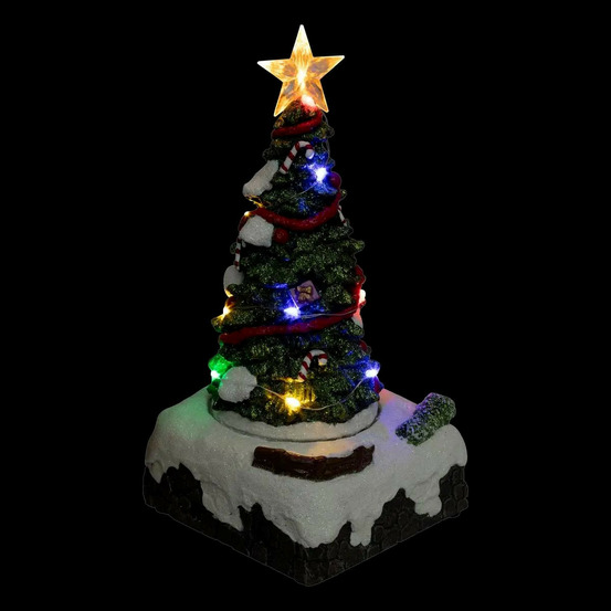 Village de noël lumineux