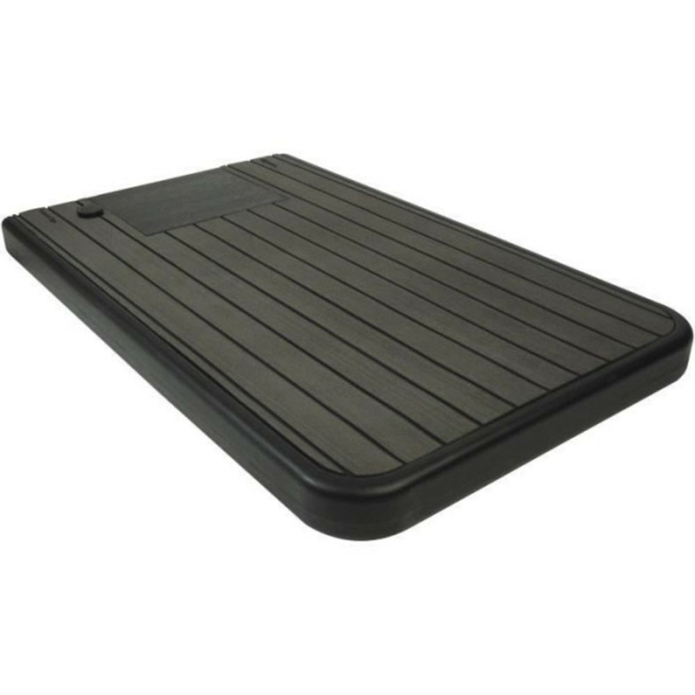 Support de douche solaire - réserve d'eau 20 litres - anthracite