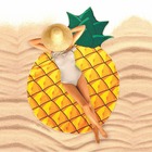 Serviette de plage ronde Ananas - 150 cm