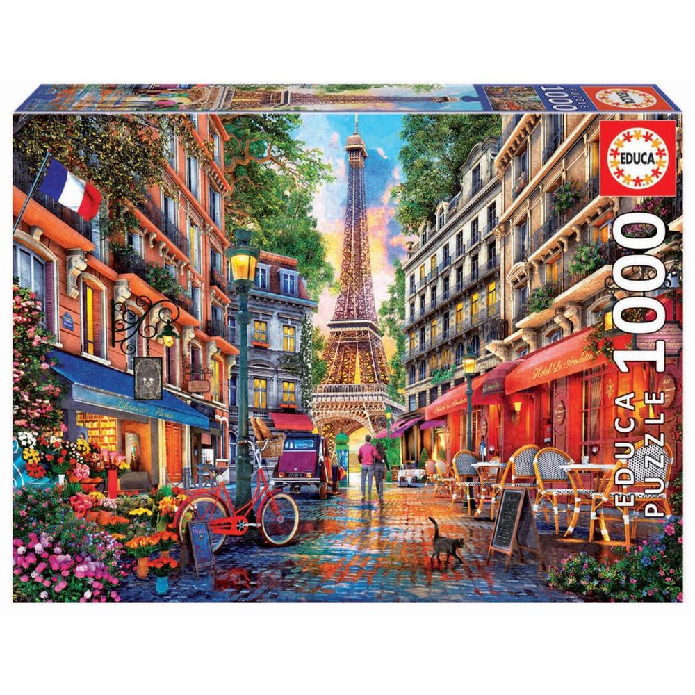 Puzzle 1000 pièces - paris par dominic davison pour adultes
