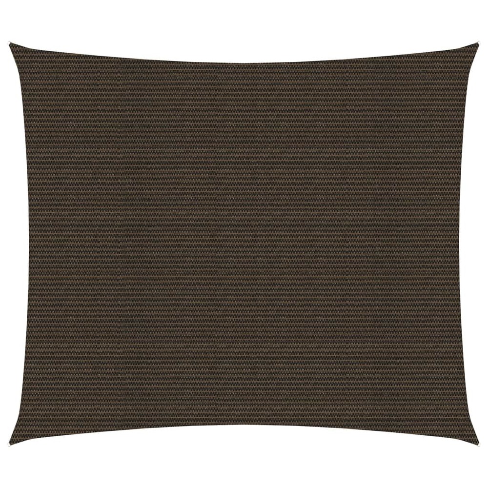 Voile d'ombrage 160 g/m² marron 2 x 2,5 m pehd