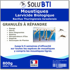 Solu'bti - moustiques - 800 gr de larvicide biologique