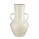 Mica decorations vase marian - 26x26x45 cm - céramique - blanc cassé