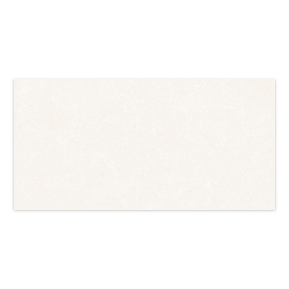 Carrelage effet pierre blanc nuage 100x50x2 cm belmorin - sol extérieur (vendu par carton de 0,5 m²) - ro'ma carrelage