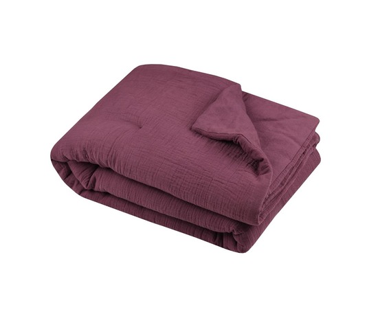 Plaid ou edredon en gaze de coton pop color
