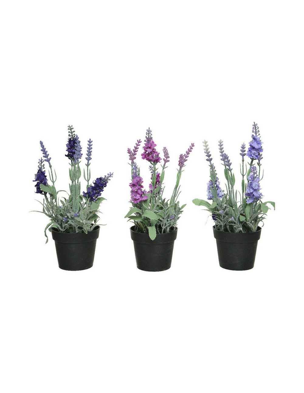 Plante artificielle lavande, plusieurs couleurs ø12x25cm