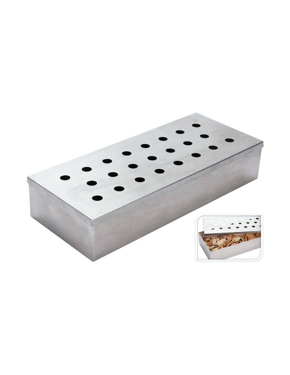 Fumeur portable inox 45x24x10cm vaggan