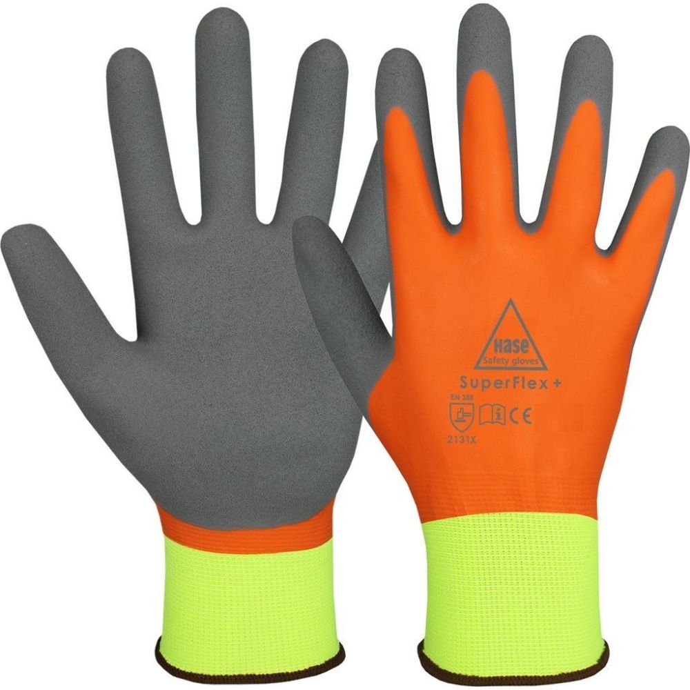 1 paar montagehandschuhe superflex+, gr. 7