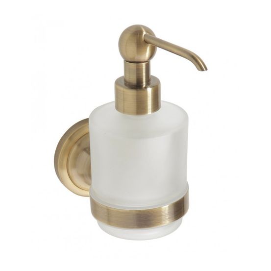 Distributeur de savon en verre retro bronze 200 ml