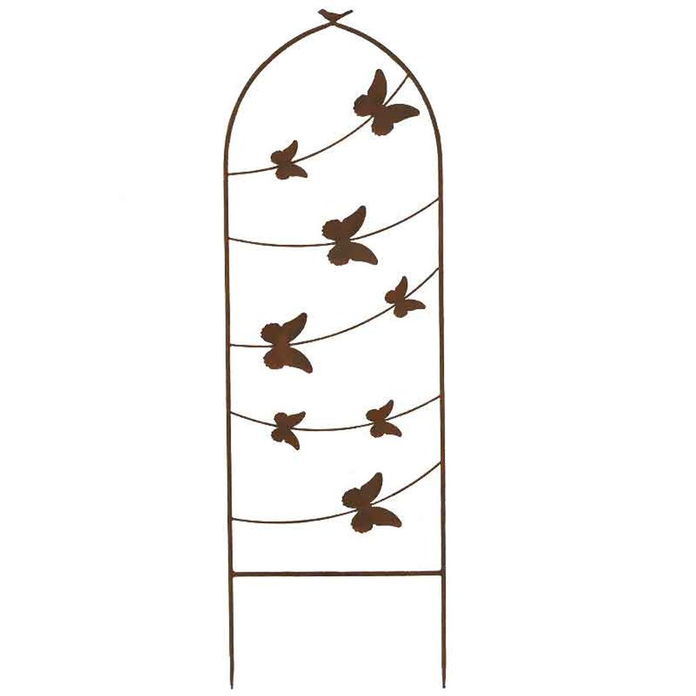 Treillage de jardin papillon 38x2x119cm