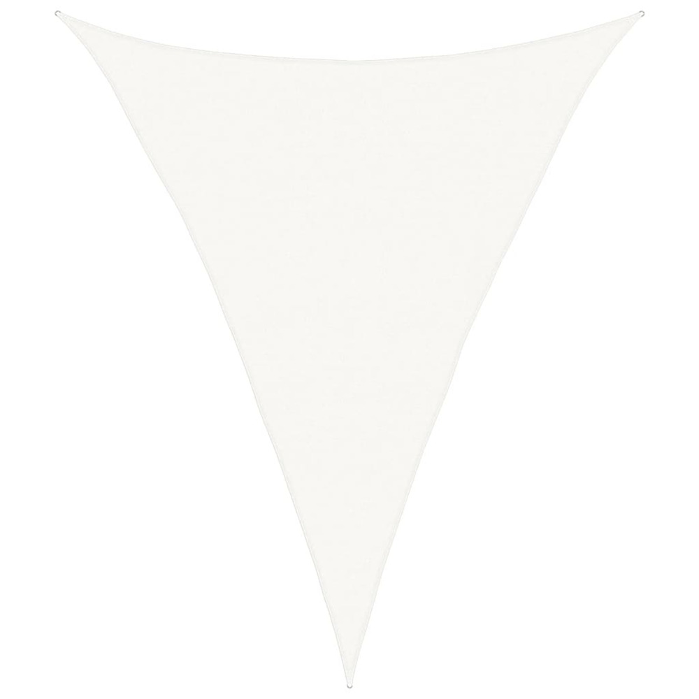 Voile d'ombrage 160 g/m² blanc 4x5x5 m pehd