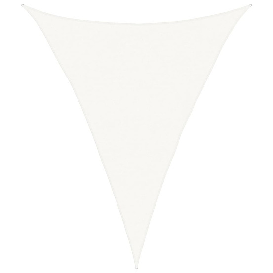 Voile d'ombrage 160 g/m² blanc 4x5x5 m pehd