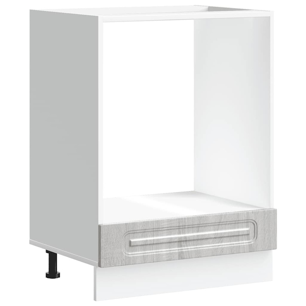 Armoire à four kalmar sonoma gris bois d'ingénierie