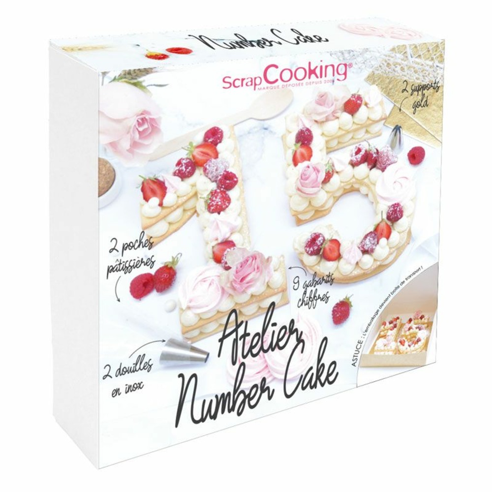 Coffret atelier number cake