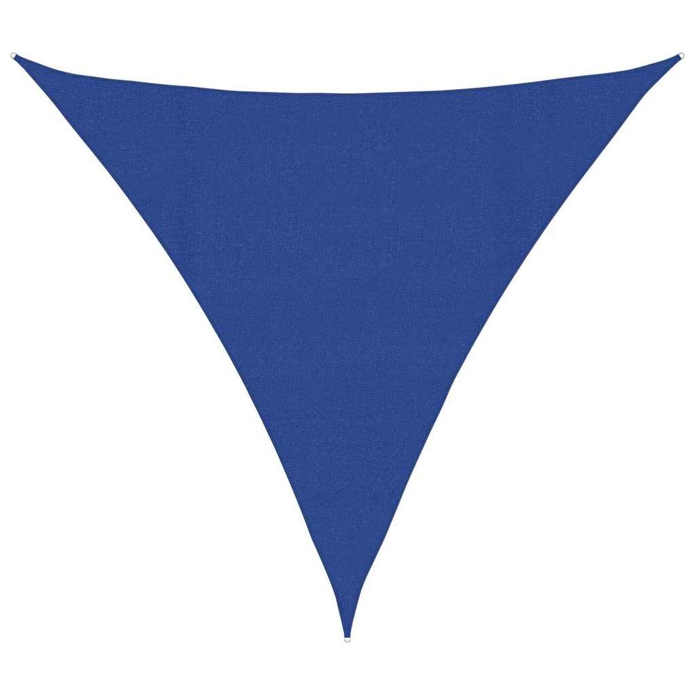 Voile d'ombrage 160 g/m² bleu 4x4x4 m pehd