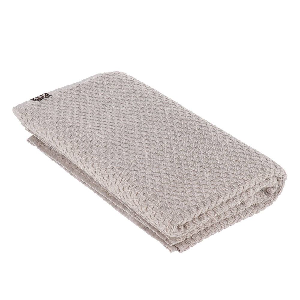 Serviette de bain 90x150 cm 100% coton damier - grege