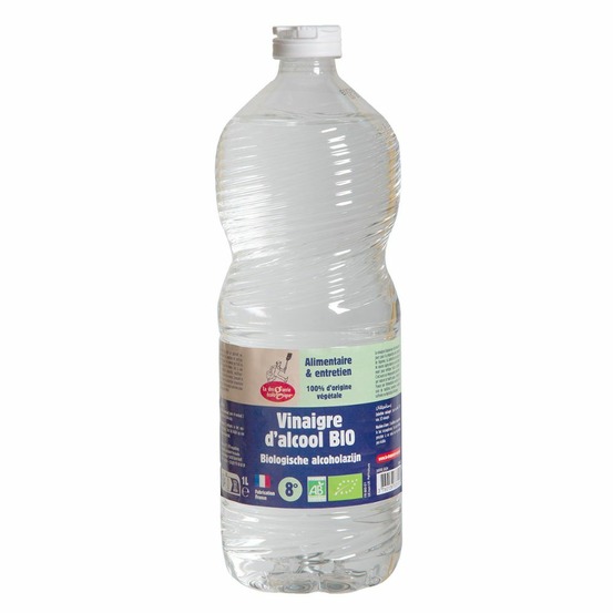 Vinaigre d'alcool bio 8° 1 litre
