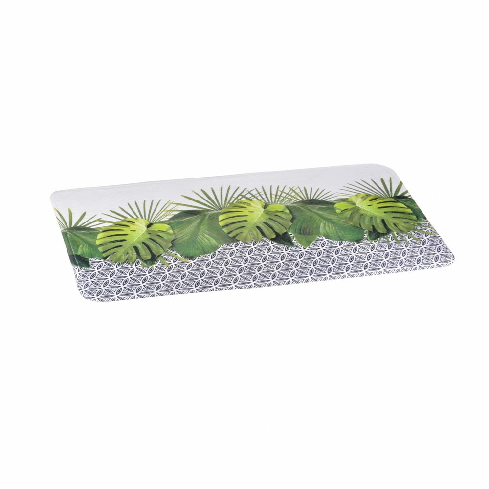 Tapis de bain jungle