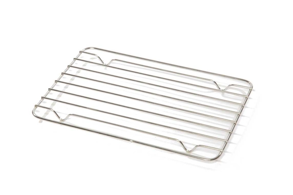 Grille fond de plat inox - 27x19 cm - matériel chr pro