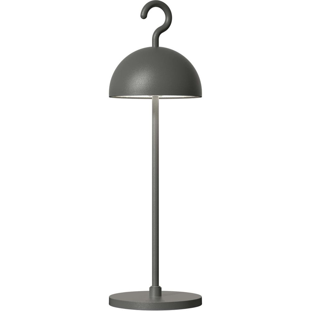 Lampe à suspendre ou poser hook 36 cm anthracite