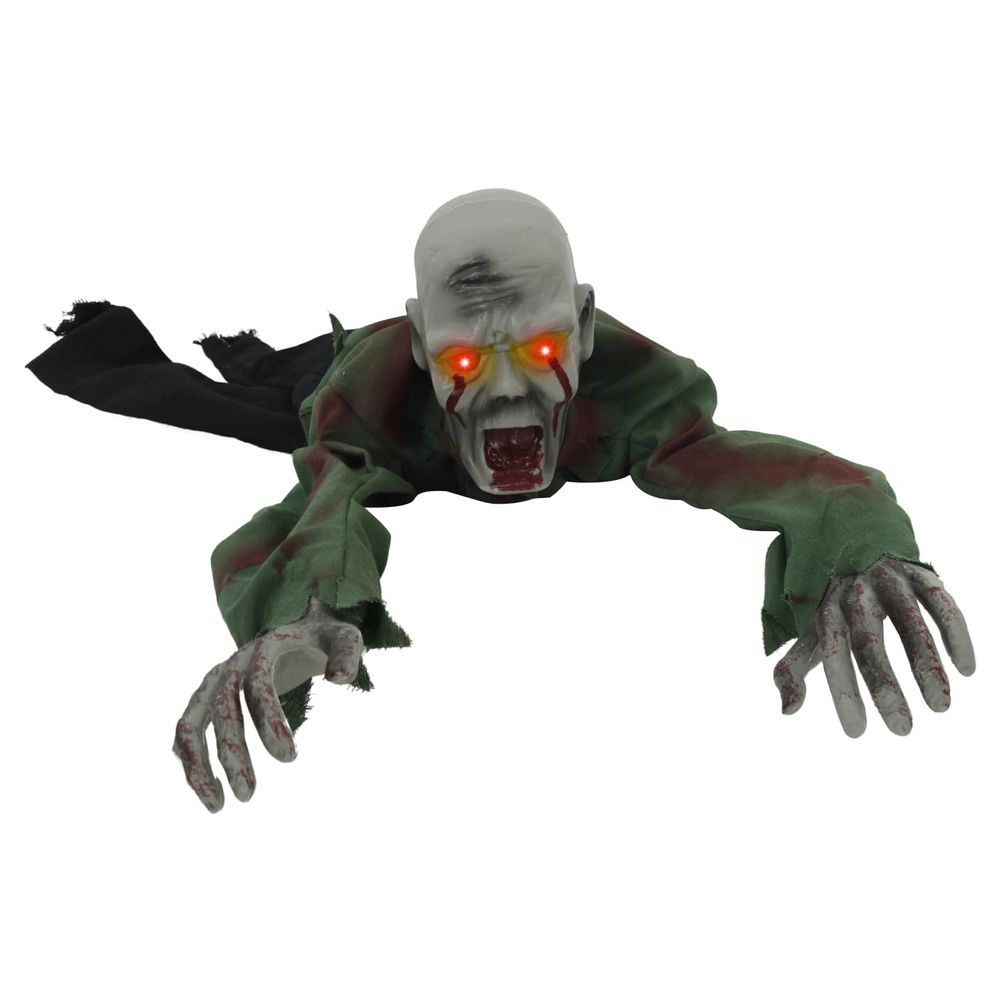 Zombie rampant d'halloween spooka vert 110 x 50 x 21 cm