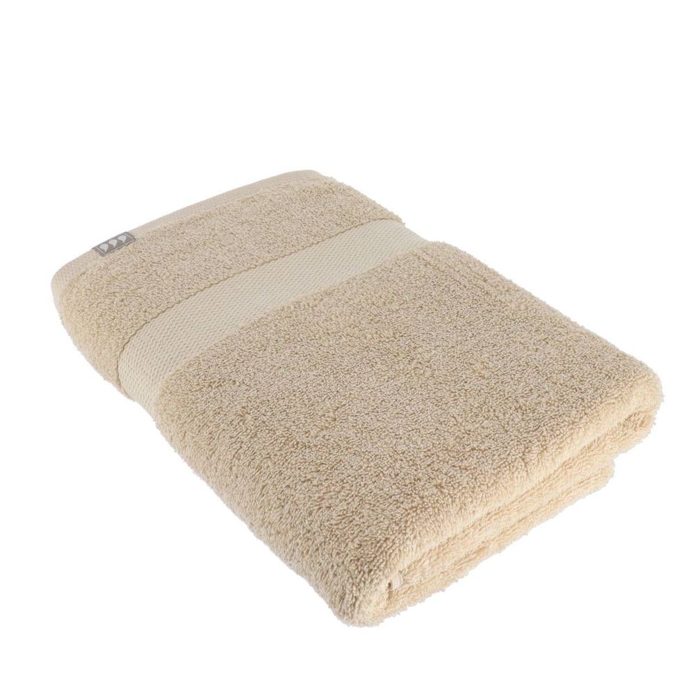 Serviette de bain 70x130 cm 100% coton - beige