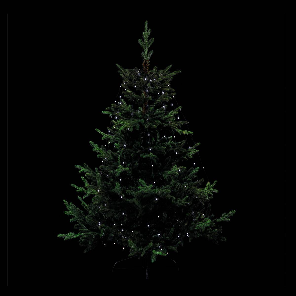 Sapin de Noël Lumineo 490772 Lumière LED Extérieur Multicouleur 60 x 60 x  150 cm