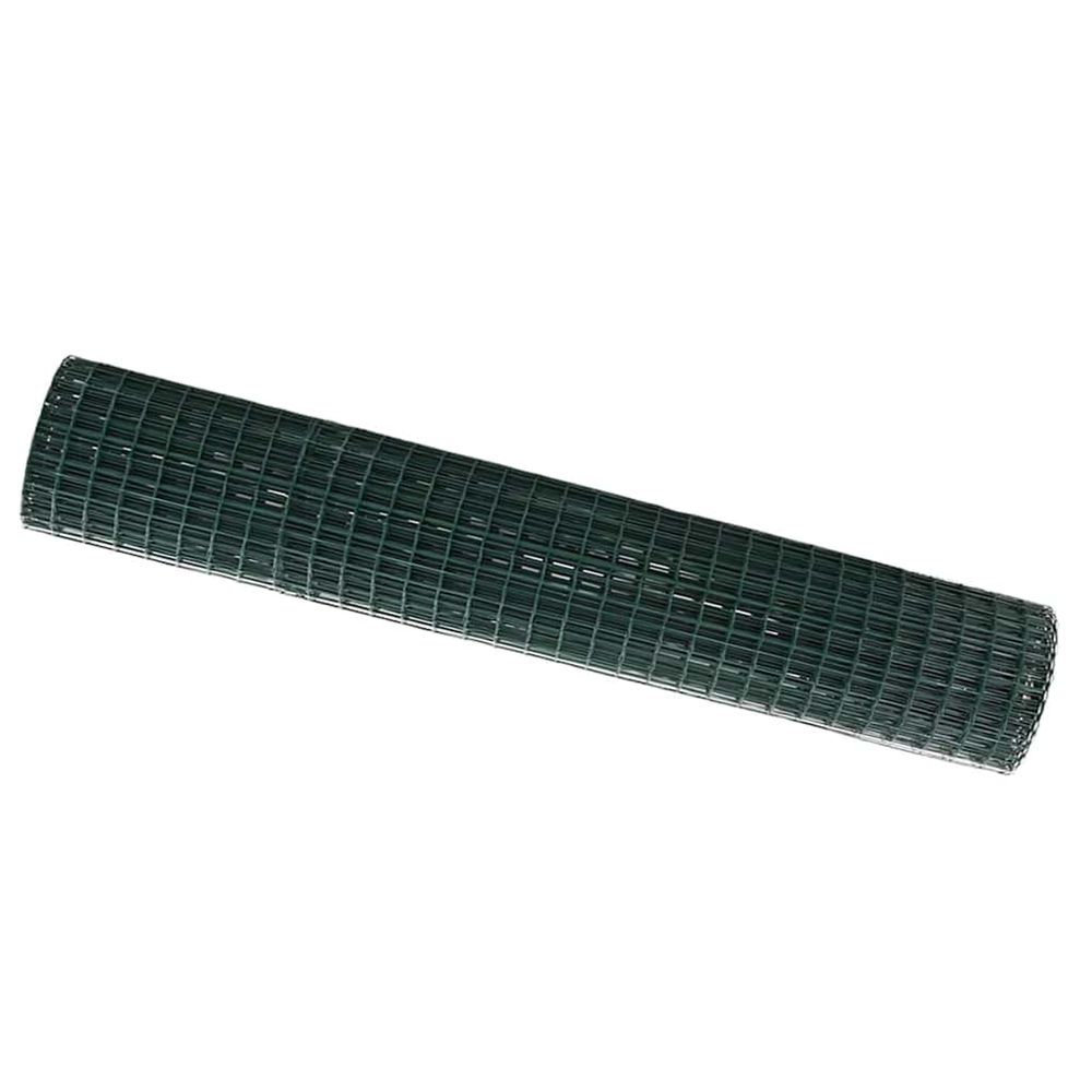 Clôture euro 1,6 x 10m fer revêtu de pvc vert