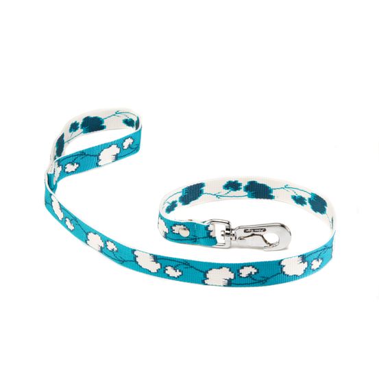 Alter ego - laisse pour chiens et chats en nylon et en bambou alter ego by martin sellier - collection fleur de bambou