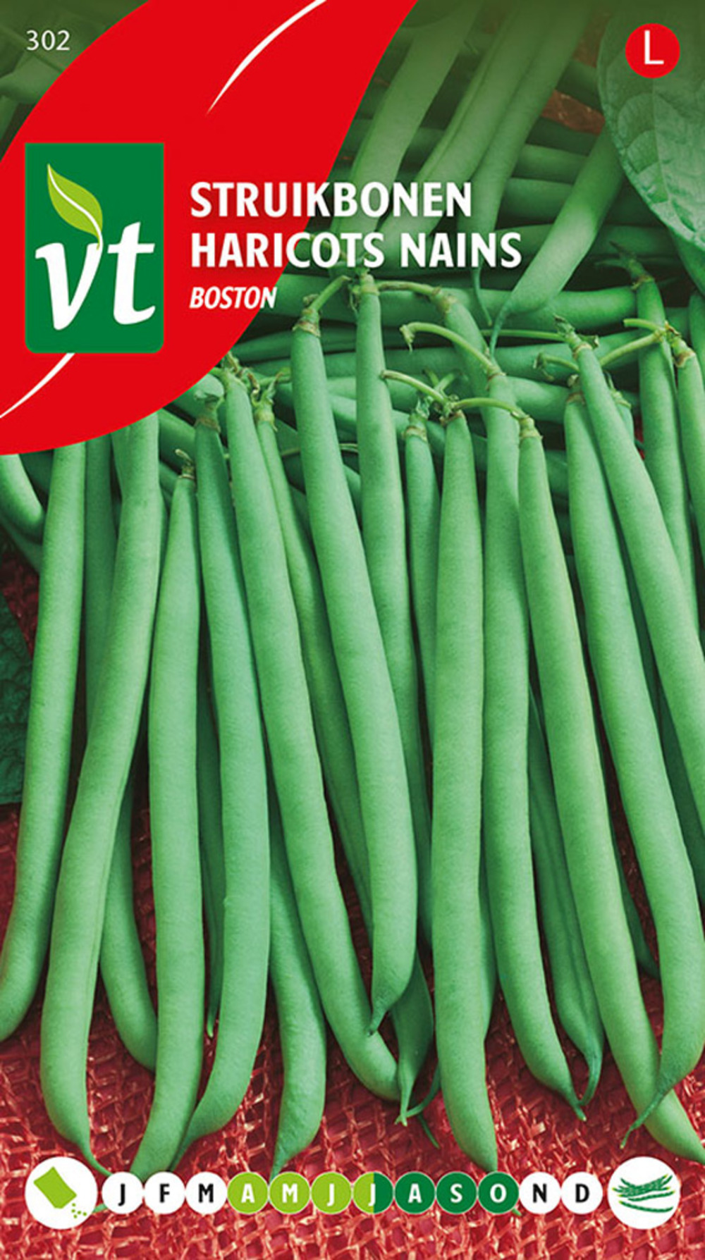 Haricots nains boston - ca. 25 gr (livraison gratuite)