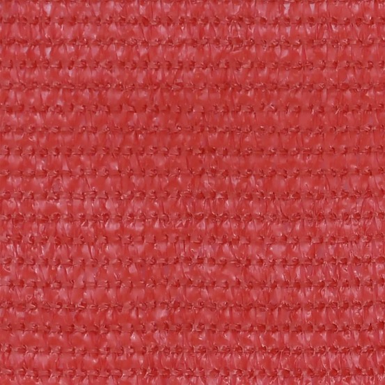 Écran de balcon rouge 120x500 cm pehd