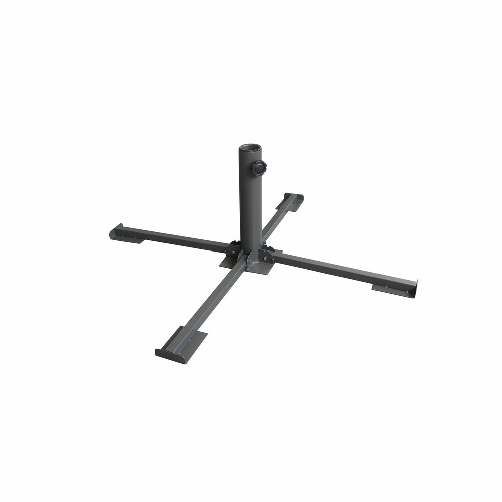 Pied de parasol pliant - anthracite - 25 kg