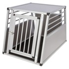 Caisse de transport pour chiens barry 92x65x65,5 cm aluminium