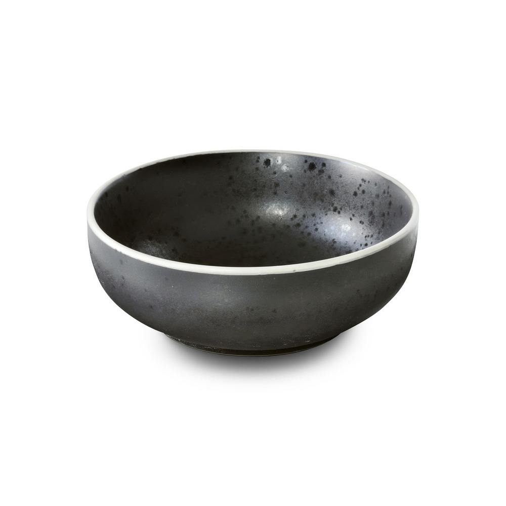 Aster granit - assiette salade et pâtes 17 cm (lot de 6)