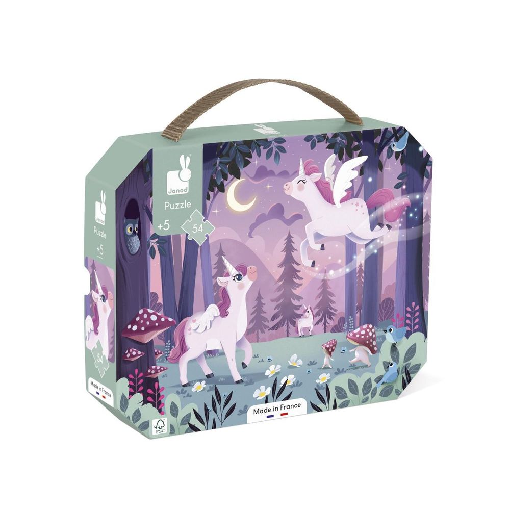 Puzzle licornes magiques - 54 pcs