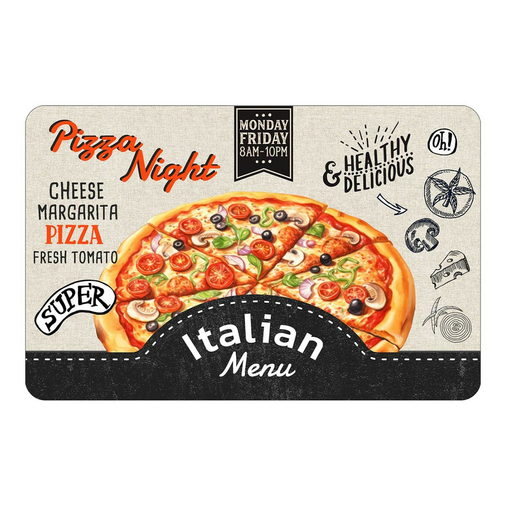 Set de table imprimé 