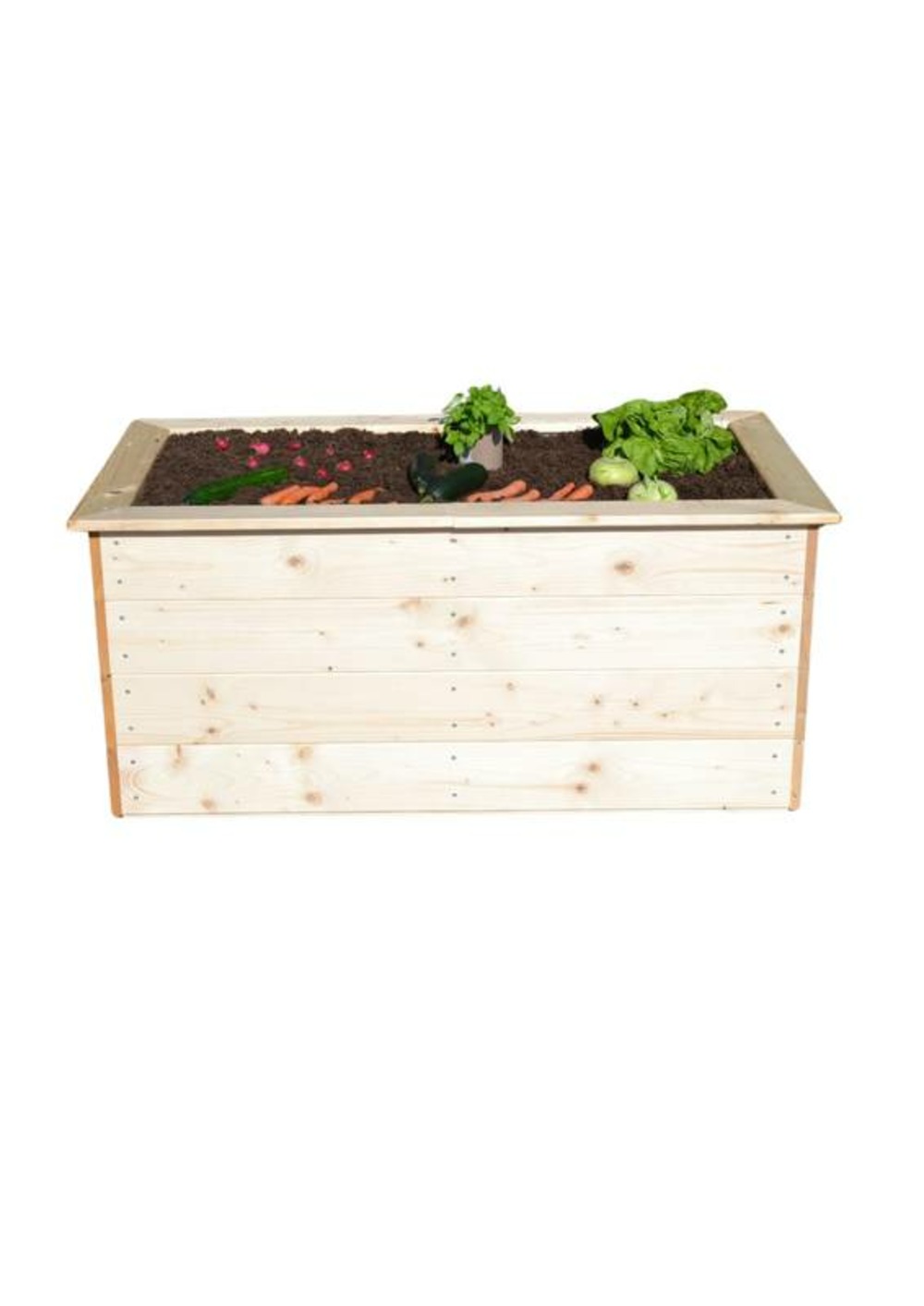 Jardinière surélevée 1300x780x720 en épicéa - 1300/4