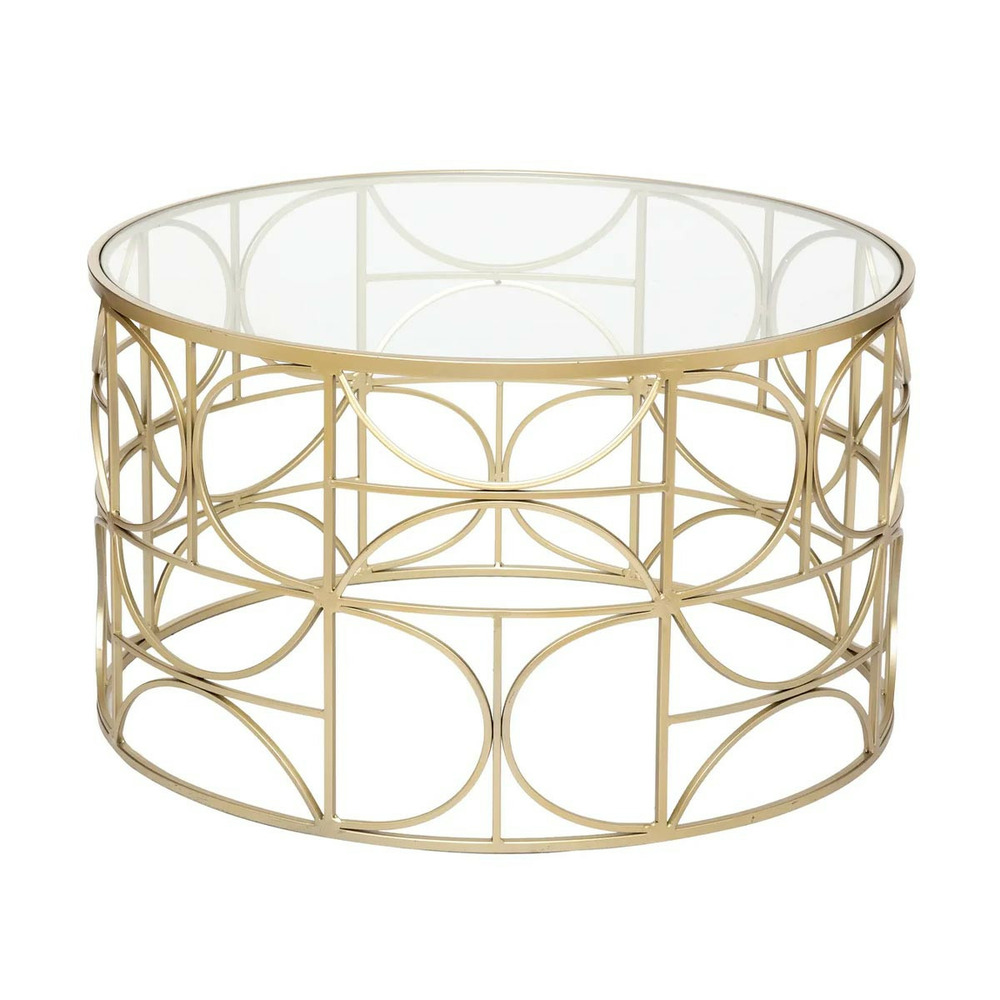 Table basse ronde design 