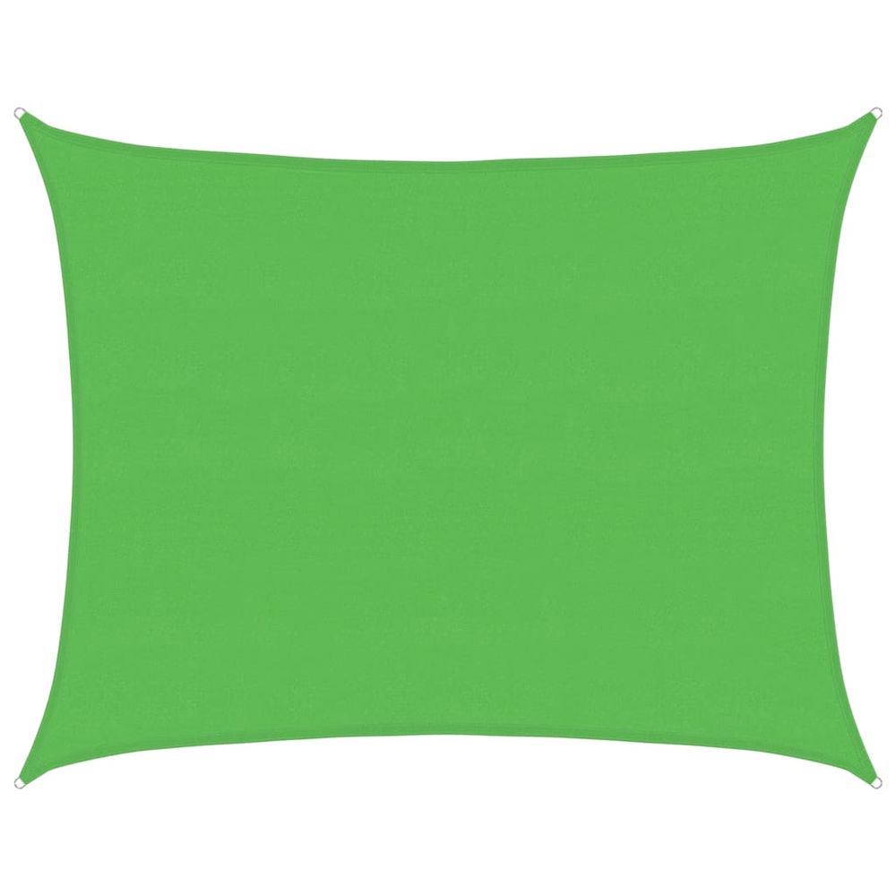 Voile d'ombrage 160 g/m² vert clair 6x7 m pehd