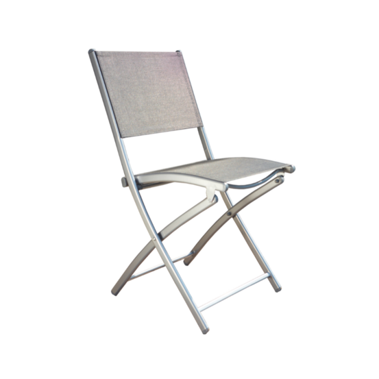 Lot de 4 chaises en acier molvina