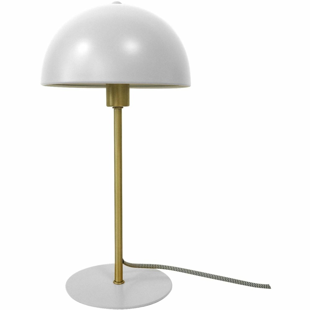 Lampe à poser en métal bonnet 39 cm blanc