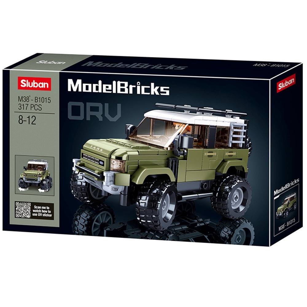 Model bricks - suv d'attaque anglais