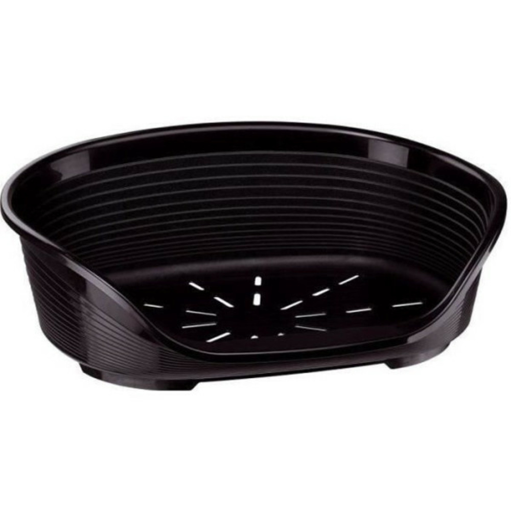 Panier-corbeille siesta deluxe taille 8 - 82*59,5*25 cm -noir -